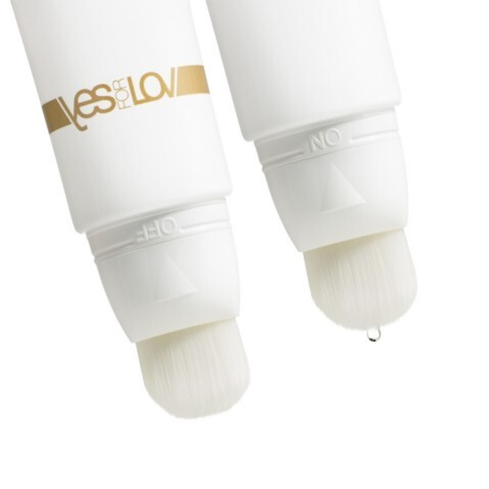 Гель массажный YESforLOV съедобный "Лимонад", с кисточкой 50 мл