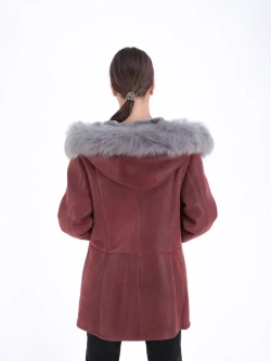 Дубленка женская/из натуральной овчины/из овчины/Турция