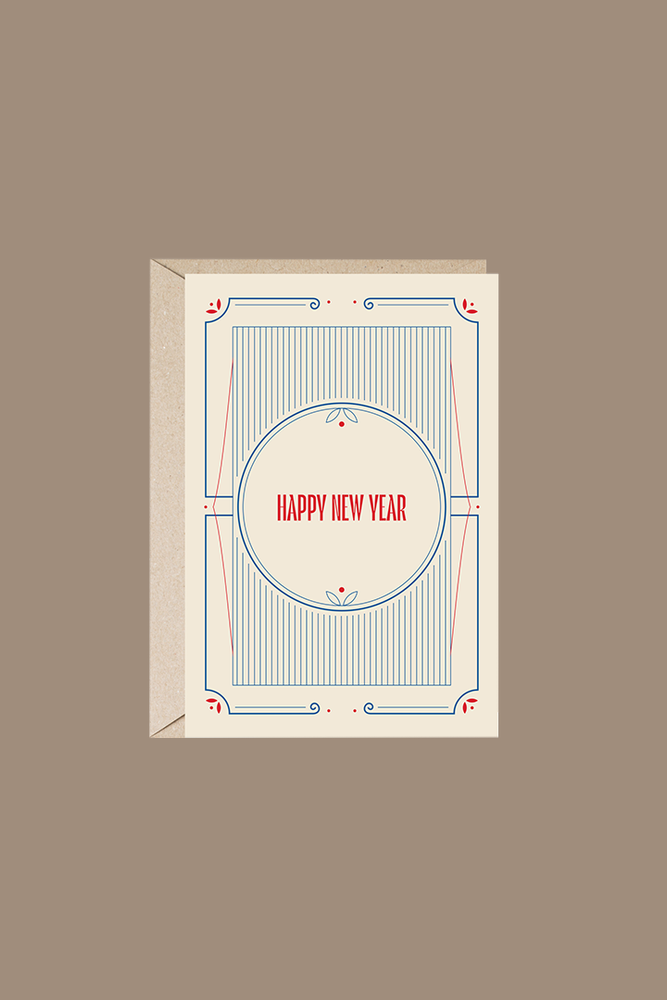 Открытка happy new year / Mitrozhe