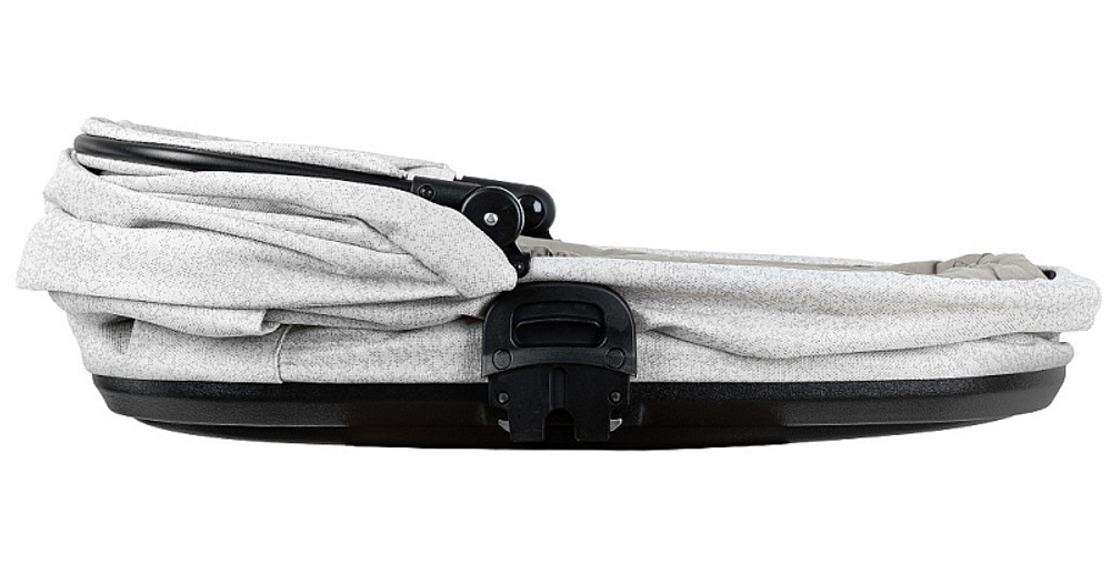 Детская коляска Roan Sol Vintage Luxury 2.0 3 в 1 с автокреслом Tutis Elo Lux EduSky Grey PIX/50/L Pixel/Light/Black/руч.Cappuccino