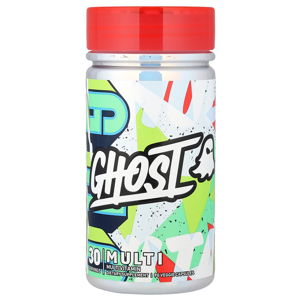 Ghost, мультивитамины, 90 растительных капсул