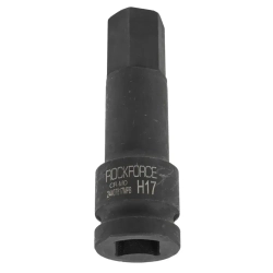 Головка-бита 17мм 1/2" 6-гранная ударная L=79мм ROCKFORCE RF-24407817MPB