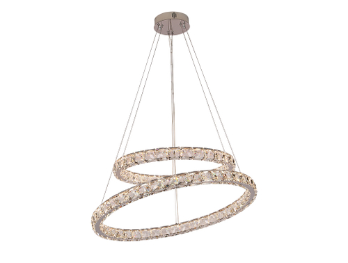 Подвесная светодиодная люстра Newport ISABEL 8120/77 chrome, М0069603