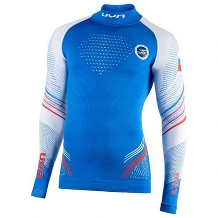 UYN футболка термобелье NATYON 2.0 RUSSIA UW SHIRT LG_SL.TURTLE NECK T028 Russia