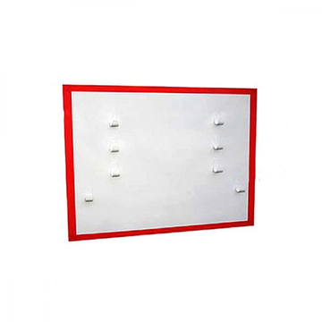 Щит пожарный открытый металлический с задней стенкой "Я" (без комплекта, 1210*1100)