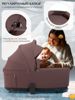 Коляска 3 в 1 Sweet Baby SBL Orso New + автокресло Premier Black Mokka