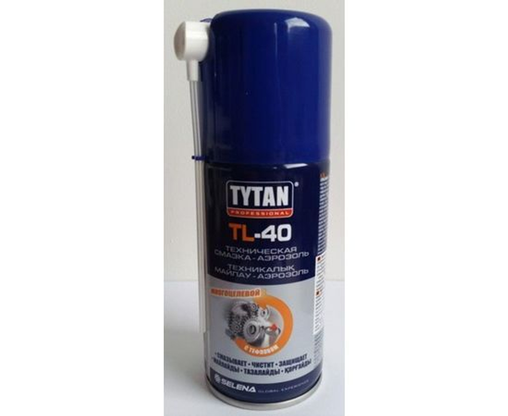 Смазка-аэрозоль техническая многоцелевая 150 мл (аналог WD-40) TL-40 Tytan Professional