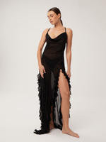 ПЛАТЬЕ ШИФОНОВОЕ С ВОЛАНАМИ