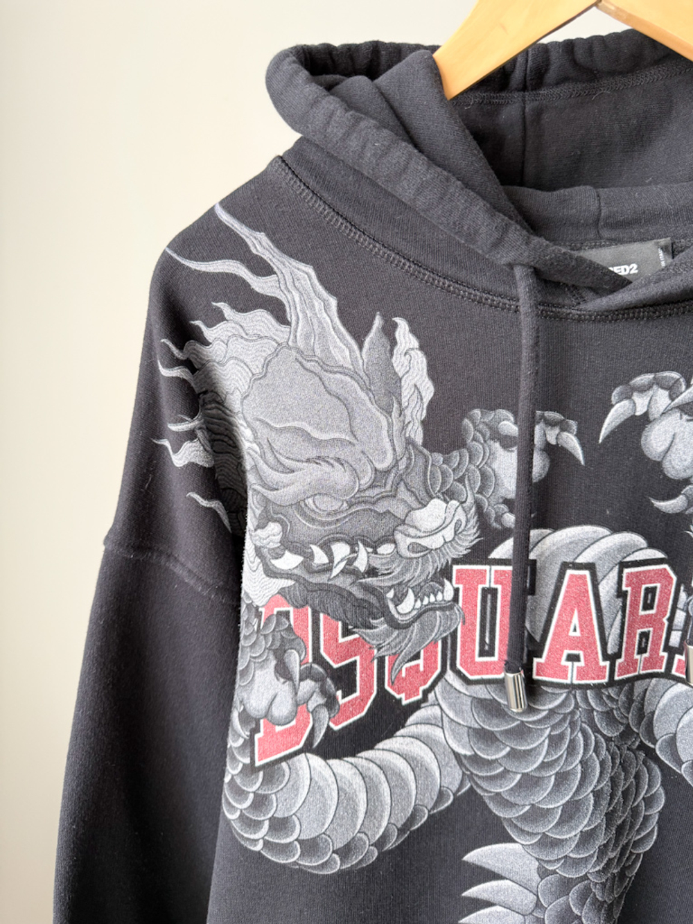 Хлопковое худи Dsquared2, XL