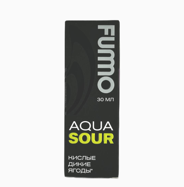Купить Жидкость Fummo Aqua Sour Salt 30 мл - Кислые Дикие Ягоды (20 мг)