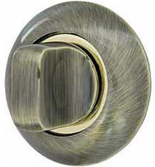 Завертка Армадилло WC-BOLT BK6-1AB/GP-7, цвет бронза/золото (гарантия - 6 месяцев)