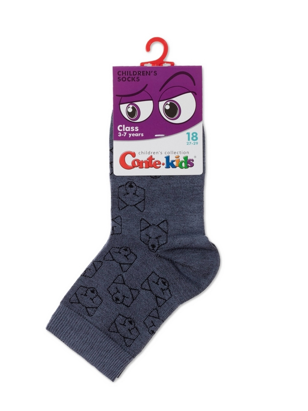 CONTE-KIDS CLASS Lycra® Хлопковые носки