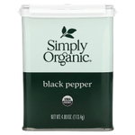 Simply Organic, черный перец, 113,4 г (4 унции)