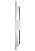 Бра Crystal Lux CARTA AP6W LED WHITE/CHROME