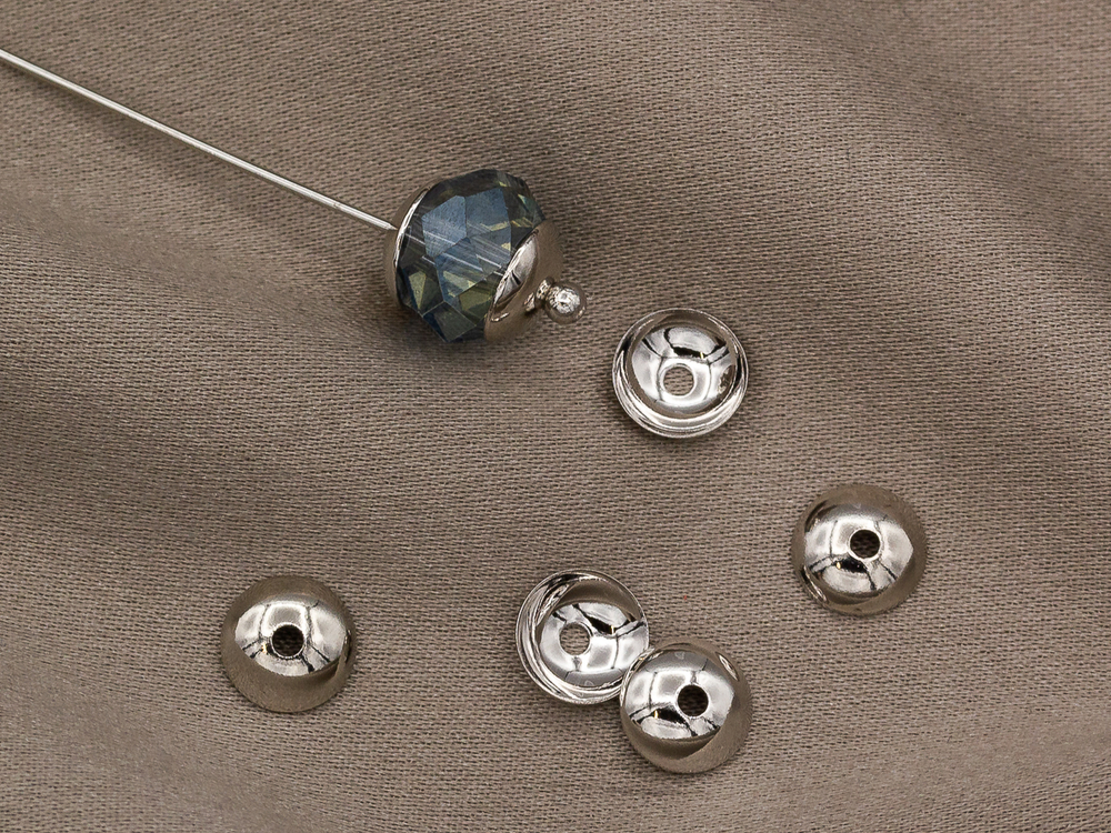 Шапочка для бусин 8мм