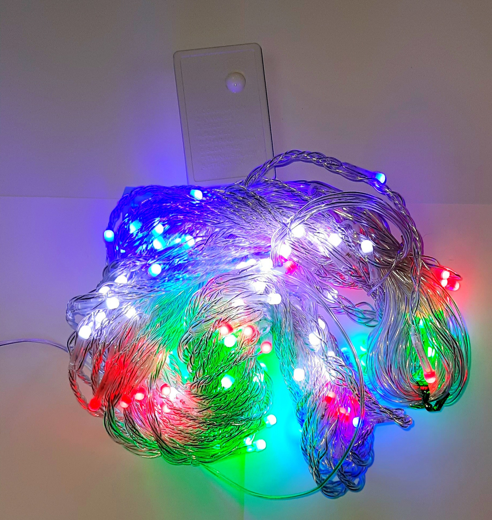 Гирлянда "водопады" 2.2х2.1м. разноцветный LED480L NEW