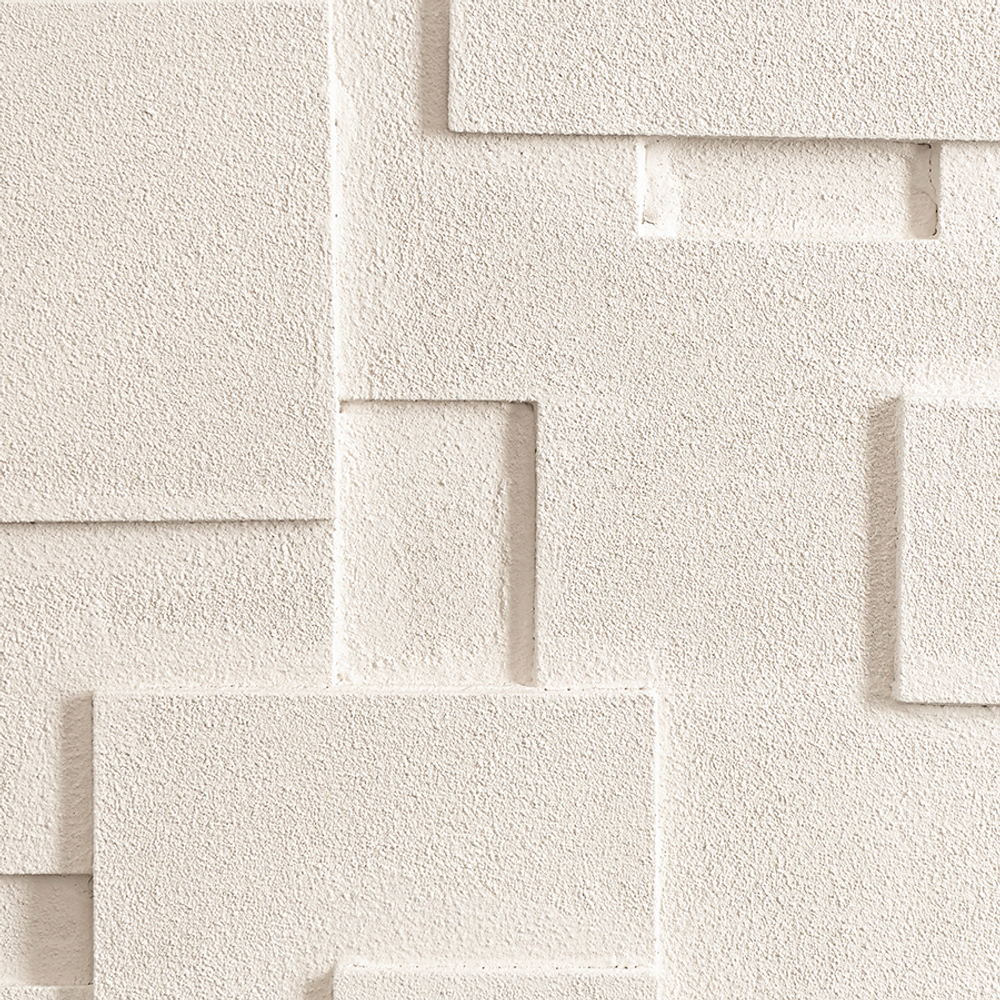 Панно декоративное с эффектом 3d minimalism, с бежевой рамой, 60х60 см