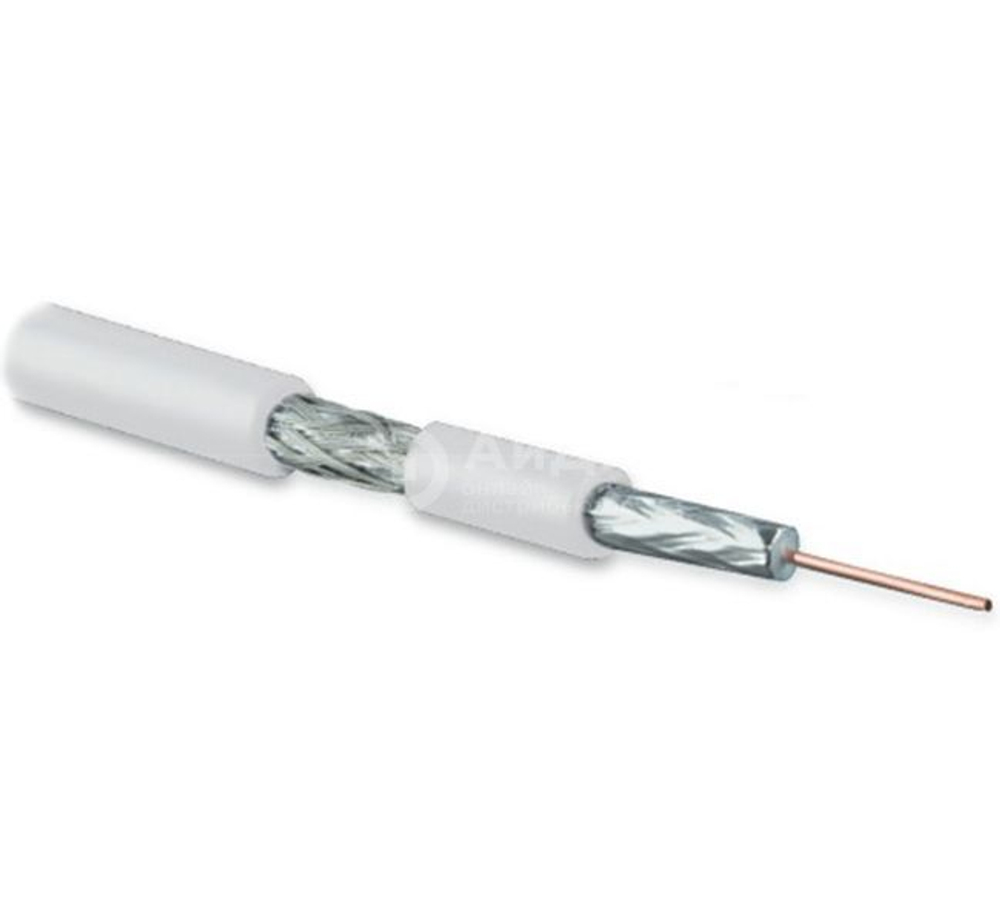 Кабель коаксиальный Hyperline COAX-SAT703N-WH-500