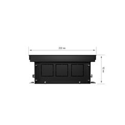 Конвектор внутрипольный Royal Thermo ATRIUM-90/200/1600-DG-U-DB