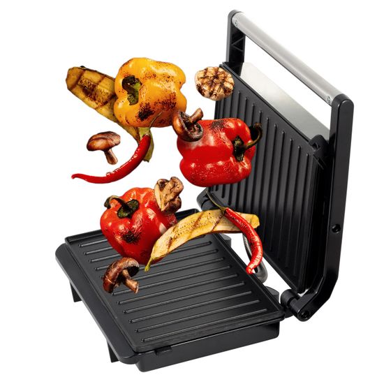 Гриль электрический 900 Вт. Kamille KM 6721 с антипригарным покрытием