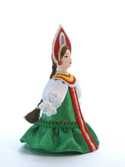 Кукла коллекционная в Девичьем праздничном костюме