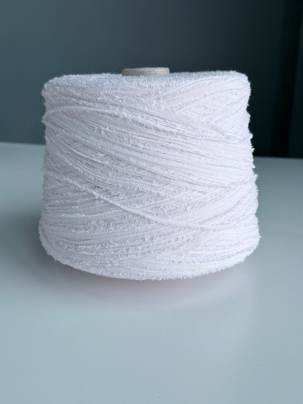 Пряжа Lineapiu SAIA (73% хлопок, 27% па) 210м/100гр, лиловый снег