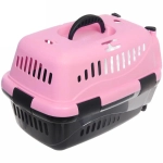 Переноска для животных «ЛЮБИМЫЙ БРО», цвет розовый, 42*31*25см/до 7кг (Лейбл)