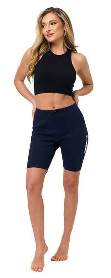 Шорты женские Sargan Sport 1041/BL 2 мм синии