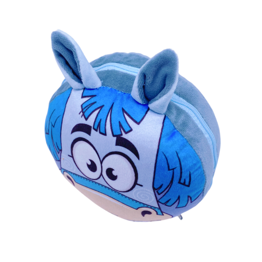 Детский новогодний подарок с символом года "Игра в снежки"