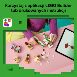 Конструктор LEGO Minecraft 21592 Атака куриного всадника в пустыне — фото 8
