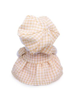 Мягкая игрушка Ли-Ли в летнем пальто в клетку 27 см