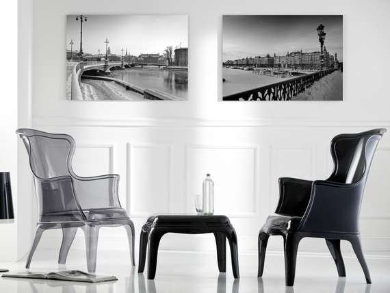 Столик-пуф Pasha, черный