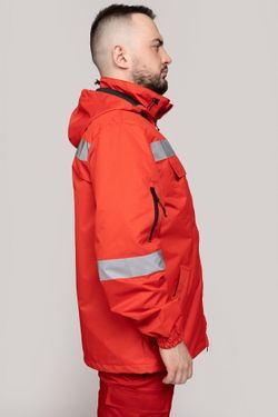 Ветровка Скорая помощь MedicLine мужская цв. КРАСНЫЙ