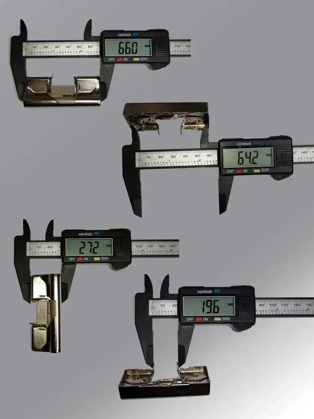 Доводчик (демпфер) Glissando TL3 для петель Titus B/S-Type, 2шт. в комплекте