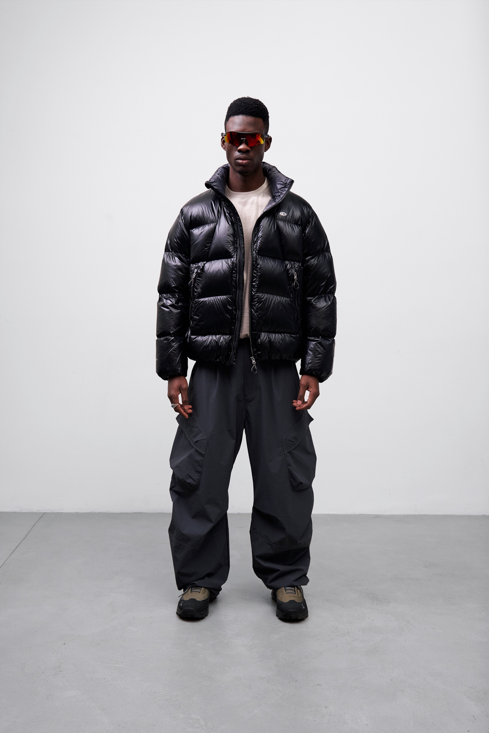 Куртка Nothomme Blue Ultra-Lightweight Water-Repellent Down Jacket "Jet Black"