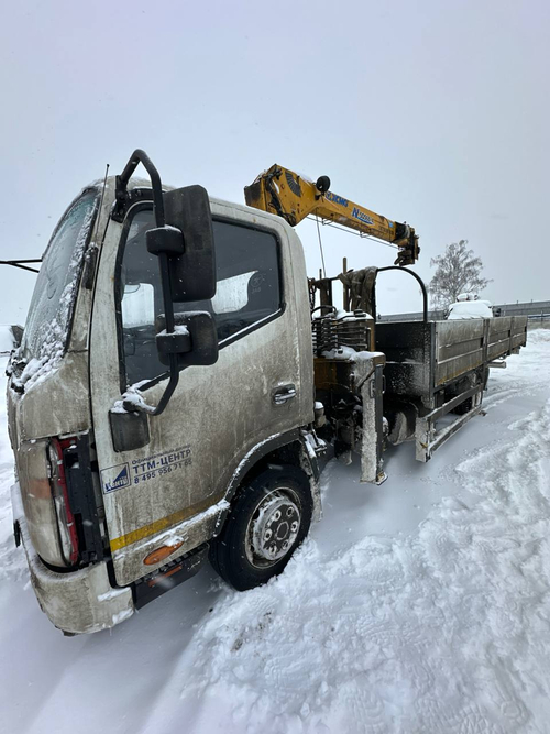 ТТМ-Центр АБ-71* на шасси JAC N90 Бортовой с КМУ АБ-71AALJ (Дизельный, 3,8 л, 152 л.с., МТ)