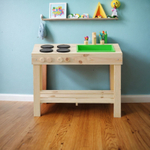 Детская кухня игровая для девочек и мальчиков из массива сосны Офелия, развивающая детская игрушка