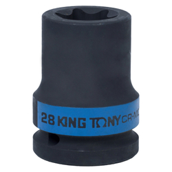 Головка торцевая ударная TORX Е-стандарт 3/4&quot;, E28 KING TONY 657528M