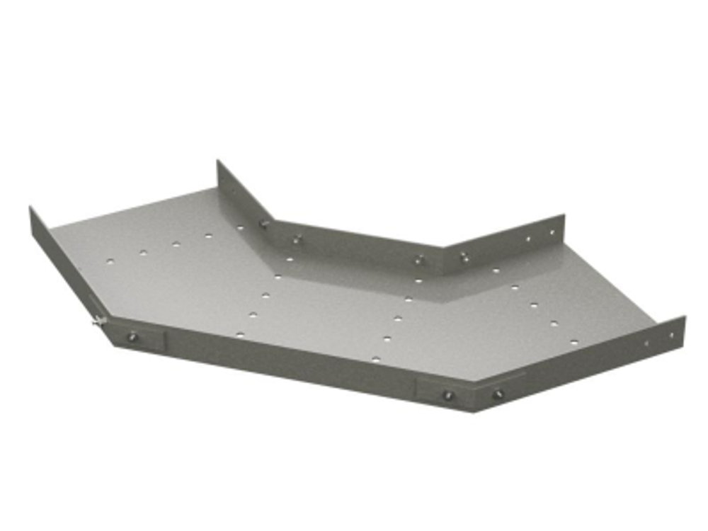 Угол 90 горизонтальный 90° 300х80, стеклопластик