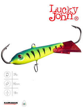 Балансир LUCKY JOHN Classic 9, 90 мм, цвет 36RT, арт. 81900-36RT