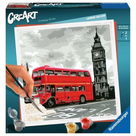 Равенсбургер - Книжка-раскраска CreArt London 289974