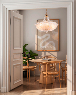 Люстра Cloyd HERBARY-A C7 / Ø53 см - золото (арт.10821)