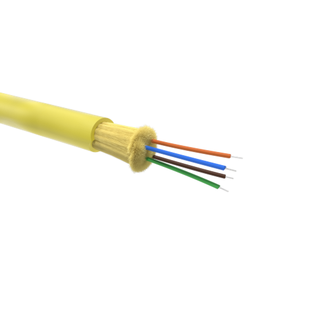 Кабель волоконно-оптический DT OS2,9/125 мкм,4 волокна в плотном буферном покрытии