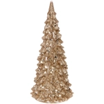 Сувенир с подсветкой «Волшебная красавица» 17 см, Золото (работает от батареек LR44*3)