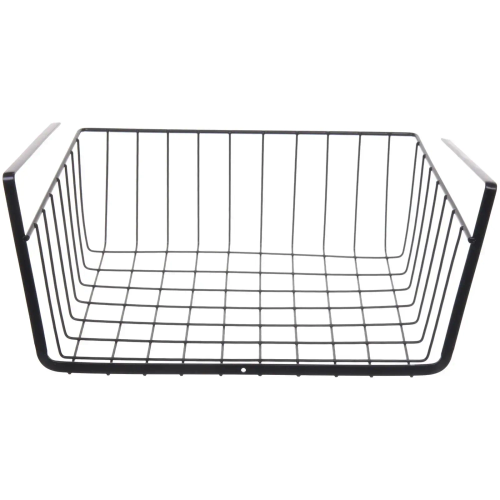 Корзина металлическая подвесная «ФАРГО», цвет черный, 31,5*24.5*13,5см (лейбл)