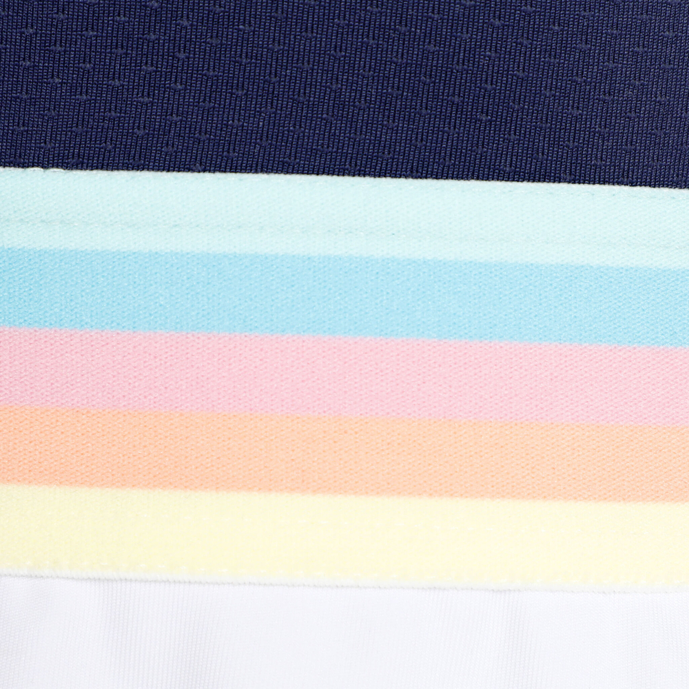 Женская теннисное платье Quiet Please Rainbow Champions Dress Women - White, Blue