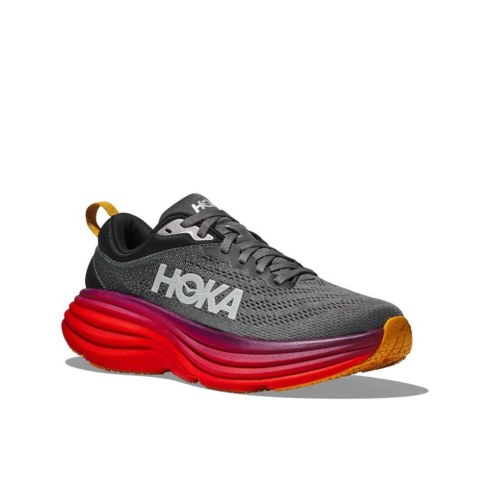 Кроссовки мужские HOKA M BONDI 8  Castlerock / Fiesta