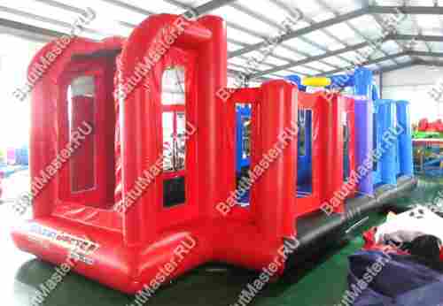 Спортивный надувной батут "Баскетбол"