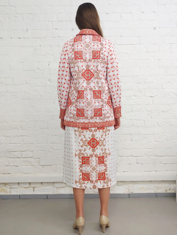 Комплект (платье и жакет) "Зооморфия 3"