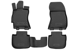 Коврики в салон для, SUBARU Outback 2009-2014, 4 шт. (Повышенная устойчивость, повышенная износостойкость) FORMAT.46.10.210K